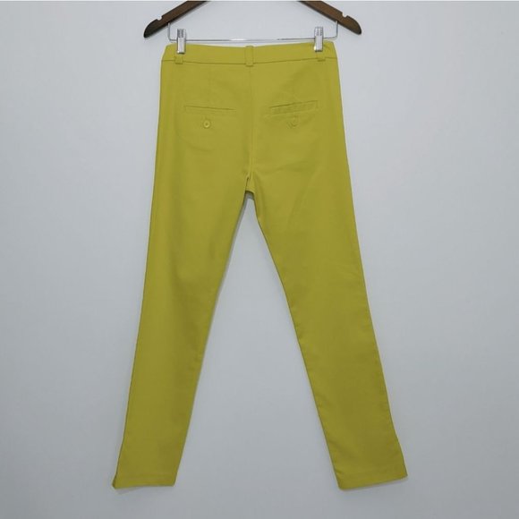NWOT MANGO mid-rise slim fit side slit ankle pants - Picture 5 of 7